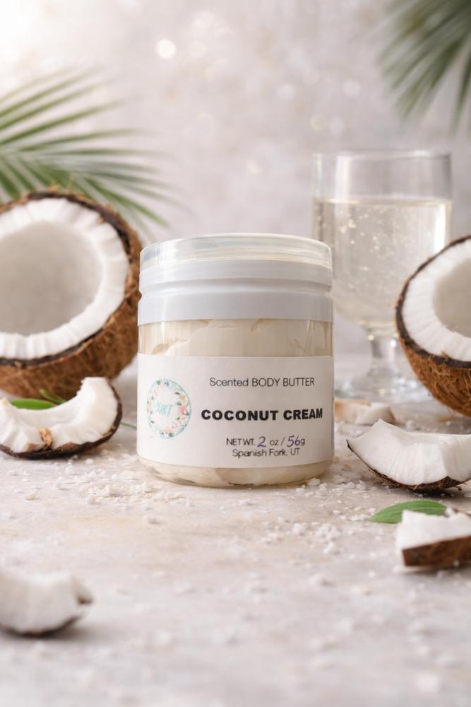 COCONUT CREAM - Whipped Body Butter