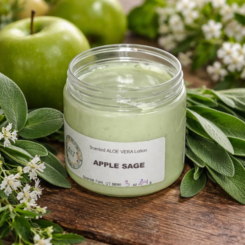APPLE SAGE ALOE VERA LOTION 4oz