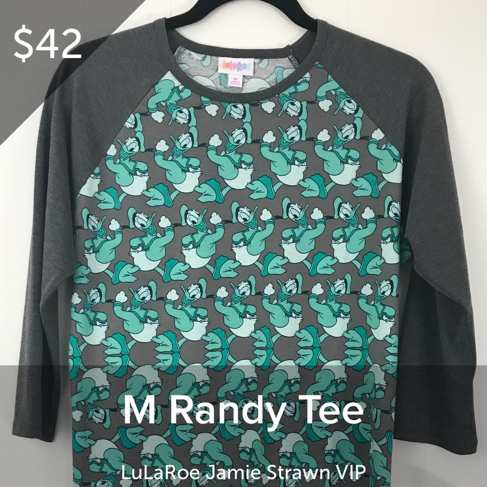 T-shirt Lularoe Randy Taille XS Noir - Occasion En Très Bon état
