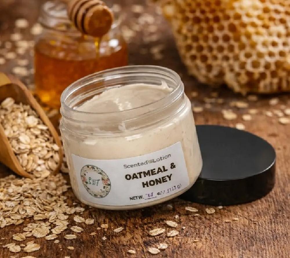 OATMEAL & HONEY - Tallow Lotion 4oz