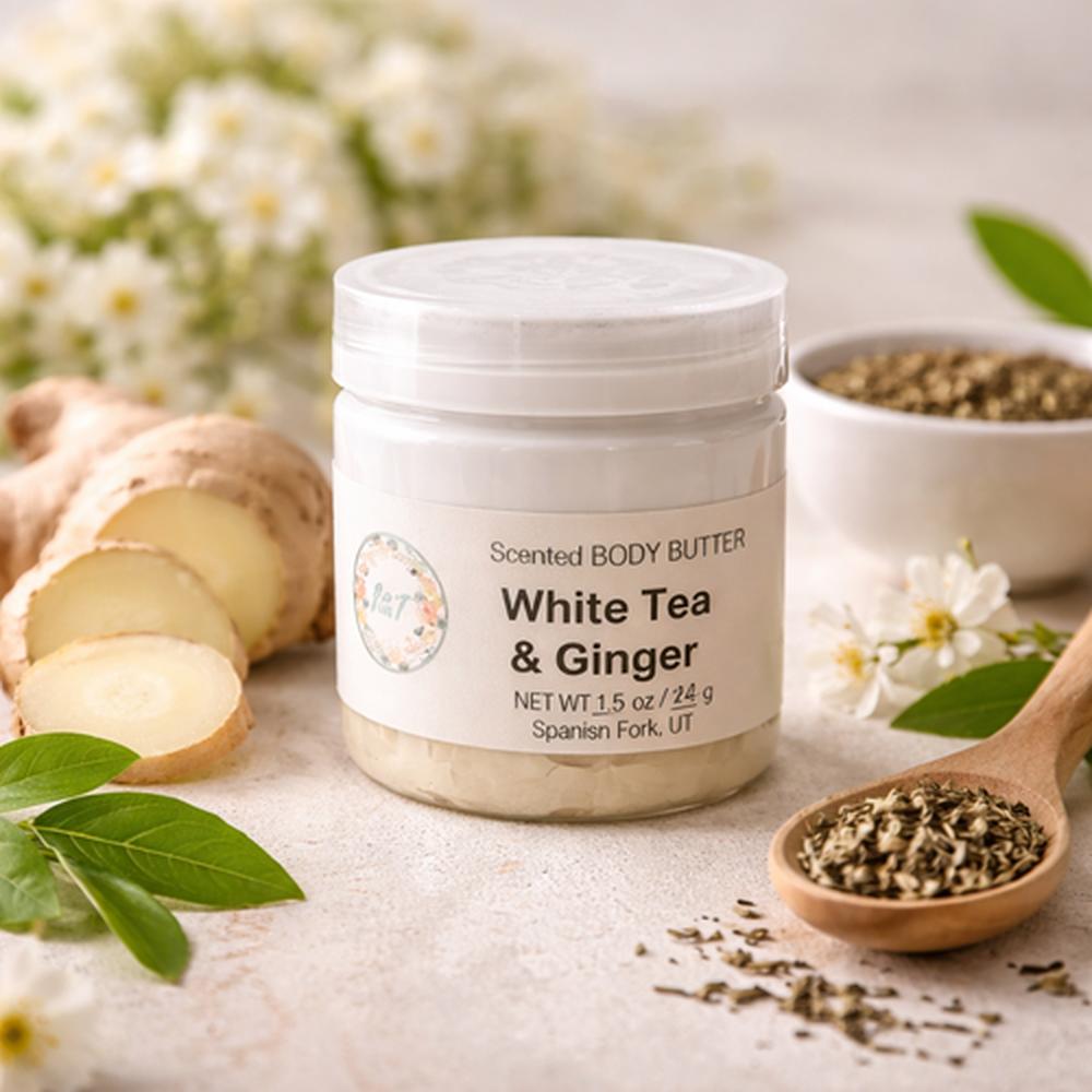 WHITE TEA & GINGER - Whipped Body Butter