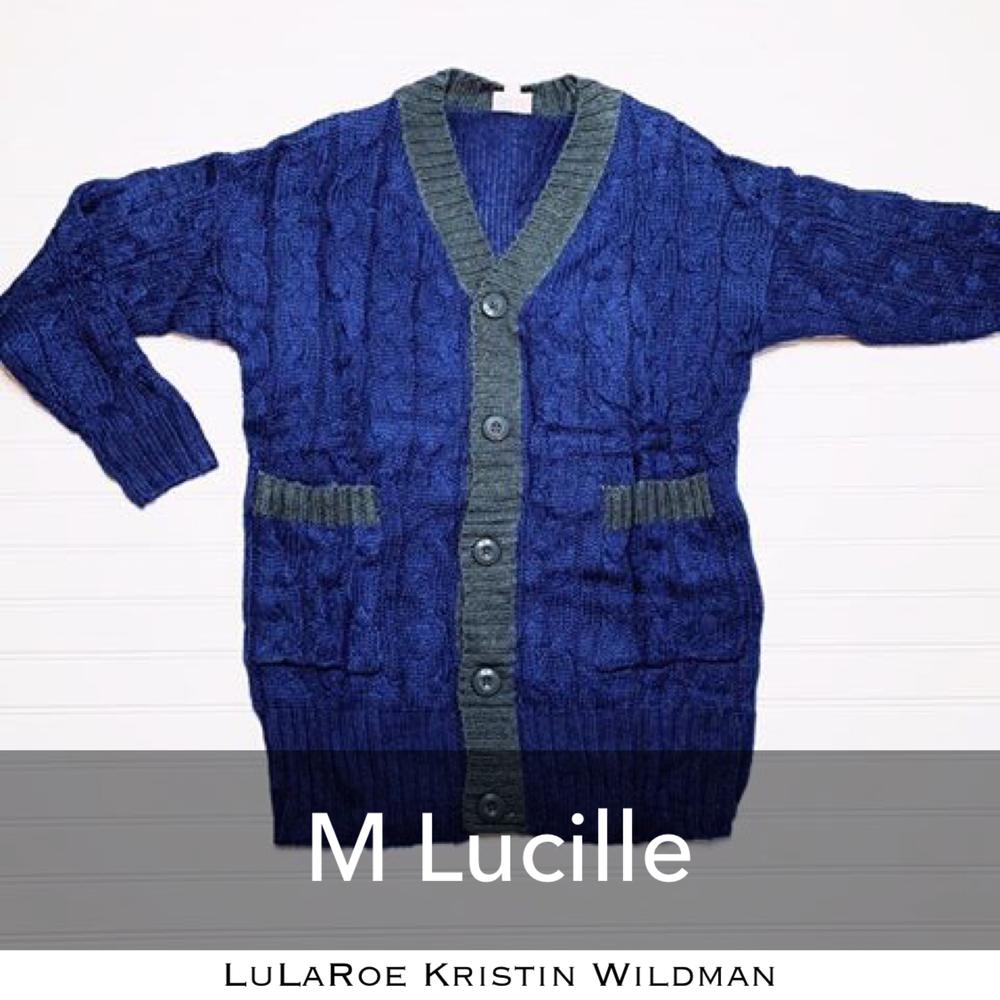 Sonlet LuLaRoe Kristin Wildman Catalog Lucille M