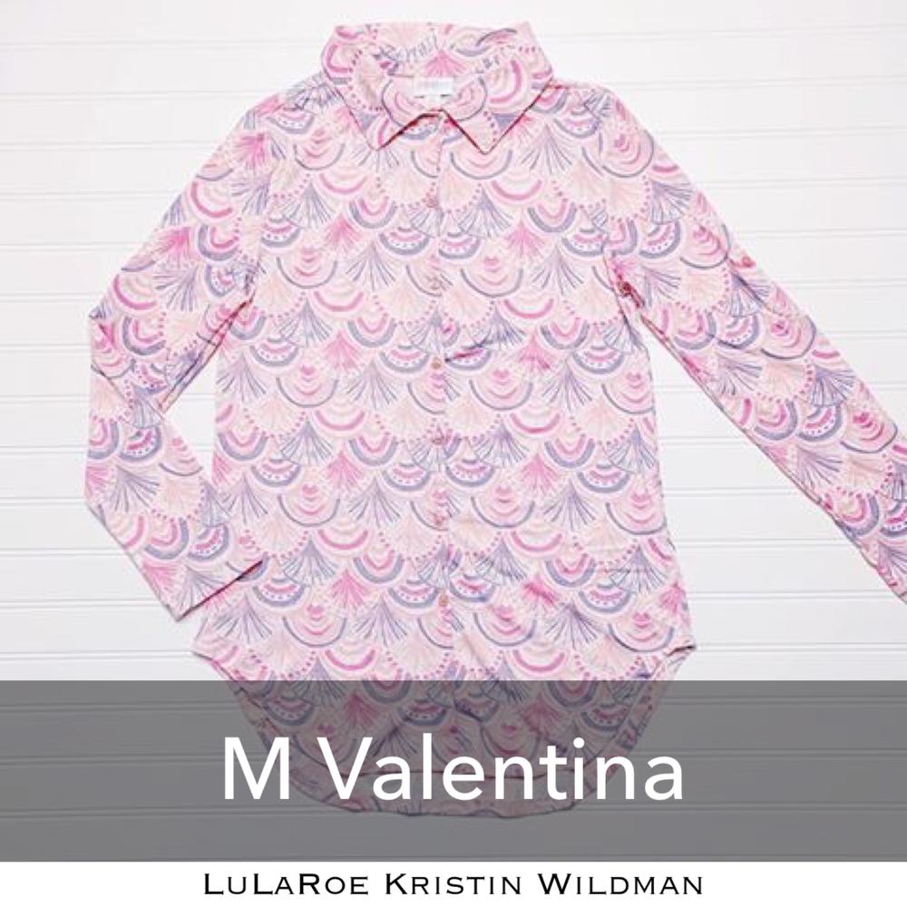 Sonlet LuLaRoe Kristin Wildman Catalog Valentina M